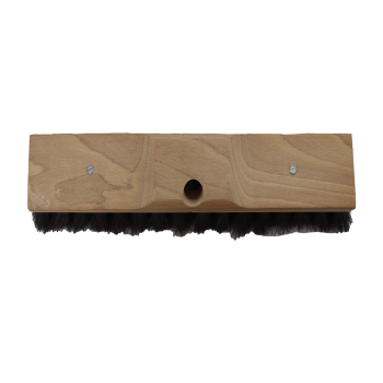 Preview: Besen Arenga ohne Stiel, 30 cm, von oben